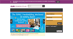 Desktop Screenshot of ourlounge.co.uk
