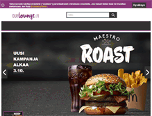 Tablet Screenshot of ourlounge.fi